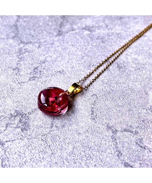 tone(トーン)の「【Willija】《花景》フラワーネックレス(MA)(ネックレス・レディース・ホワイト/パープル/ブルー/レッド/バイオレット/オレンジ/グリーン/アクア/ブラック/ライム/ローズ/ロイヤルブルー/グリーン系2/イエロー/レッド系2/イエロー系3/イエロー系4/ブルー系2/イエロー系2/イエロー系5/ブルー系3・FREE)」の18枚目の写真