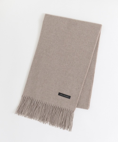 URBAN RESEARCH（アーバンリサーチ）の「カシミヤストール（マフラー・レディース・ベージュ/オフホワイト/バーガンディー・FREE）」の6枚目の写真