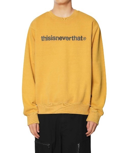 [THISISNEVERTHAT] T-LOGO CREWNECK★人気★韓国ファッション★ thisisneverthat (ディス イズ ネバーザット) 