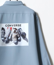 CONVERSE | CONVERSE/コンバース 【ALL STAR/オールスター】シューズバックプリント レギュラーカラー オーバーシャツ(シャツ/ブラウス)