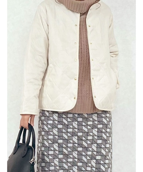 Lugnoncure（ルノンキュール）の「パッカブルブルゾン（ブルゾン・レディース・ブラック/オフホワイト/オリーブ/キャメル・ﾌﾘ-）」の2枚目の写真