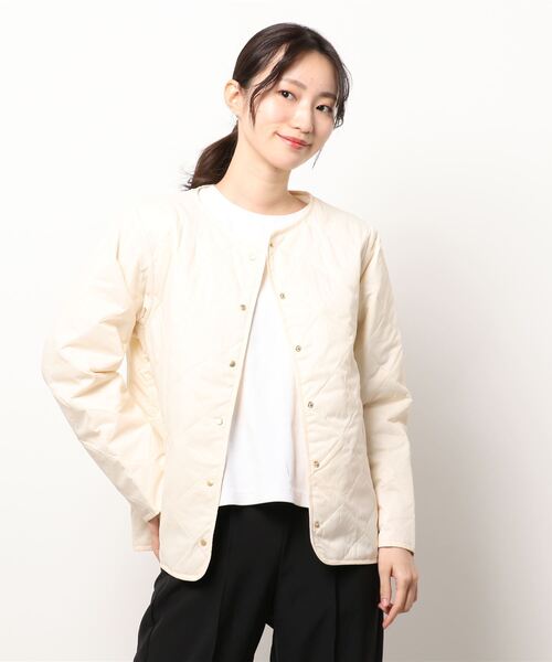 Lugnoncure（ルノンキュール）の「パッカブルブルゾン（ブルゾン・レディース・ブラック/オフホワイト/オリーブ/キャメル・ﾌﾘ-）」の10枚目の写真