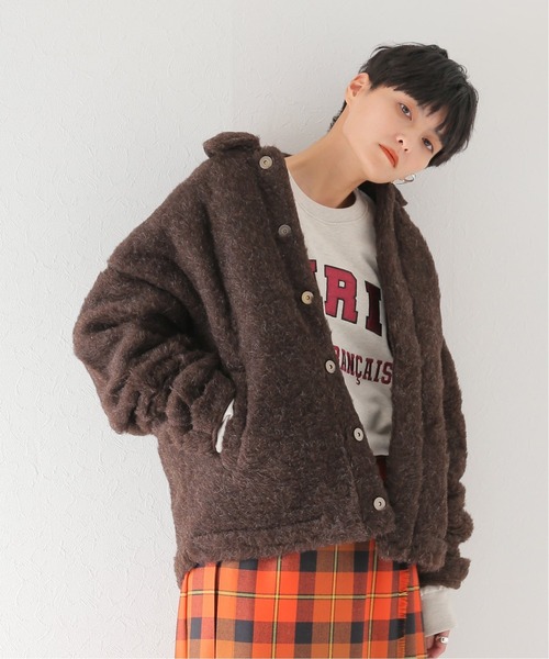 Oriens JOURNAL STANDARD(オリエンス ジャーナルスタンダード)の「【COLDBREAKER/コールドブレーカー】Snap Front Jacket(ブルゾン・レディース・ブラック系その他/ブラウン系その他・MEDIUM/LARGE)」の2枚目の写真