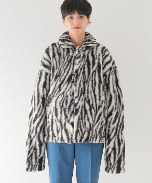 Oriens JOURNAL STANDARD(オリエンス ジャーナルスタンダード)の「【COLDBREAKER/コールドブレーカー】Snap Front Jacket(ブルゾン・レディース・ブラック系その他/ブラウン系その他・MEDIUM/LARGE)」の7枚目の写真