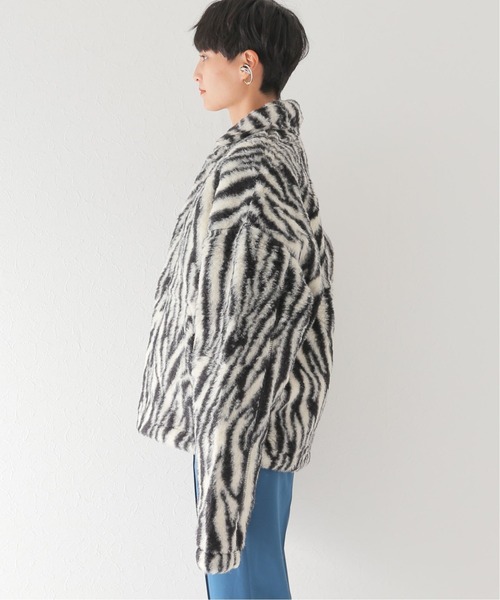 Oriens JOURNAL STANDARD(オリエンス ジャーナルスタンダード)の「【COLDBREAKER/コールドブレーカー】Snap Front Jacket(ブルゾン・レディース・ブラック系その他/ブラウン系その他・MEDIUM/LARGE)」の8枚目の写真
