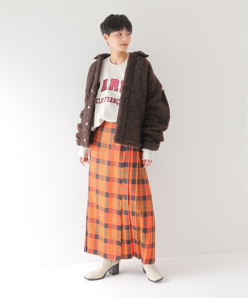 Oriens JOURNAL STANDARD(オリエンス ジャーナルスタンダード)の「【COLDBREAKER/コールドブレーカー】Snap Front Jacket(ブルゾン・レディース・ブラック系その他/ブラウン系その他・MEDIUM/LARGE)」の5枚目の写真
