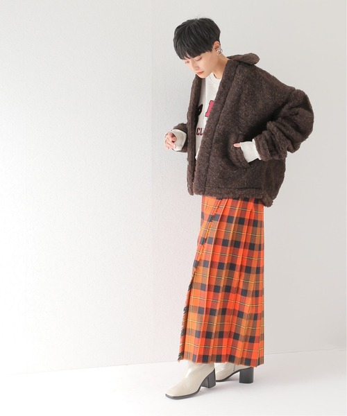 Oriens JOURNAL STANDARD(オリエンス ジャーナルスタンダード)の「【COLDBREAKER/コールドブレーカー】Snap Front Jacket(ブルゾン・レディース・ブラック系その他/ブラウン系その他・MEDIUM/LARGE)」の6枚目の写真