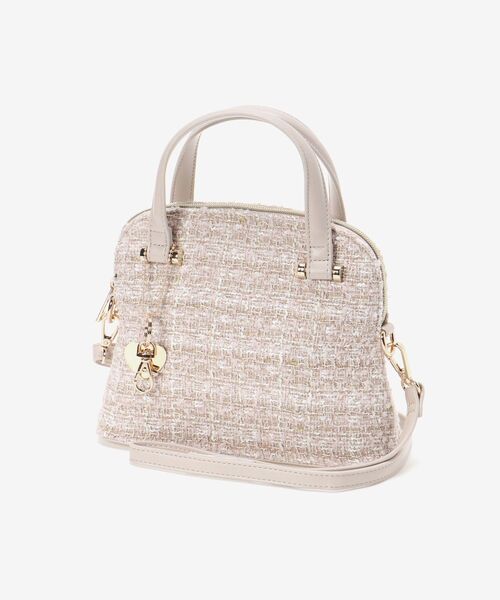 MAJESTIC LEGON（マジェスティックレゴン）の「上品クラシックバッグ（ショルダーバッグ・レディース・ブラック/ブラック系その他/ピンク系その他2・FREE）」の3枚目の写真