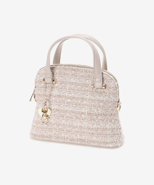 MAJESTIC LEGON（マジェスティックレゴン）の「上品クラシックバッグ（ショルダーバッグ・レディース・ブラック/ブラック系その他/ピンク系その他2・FREE）」の4枚目の写真