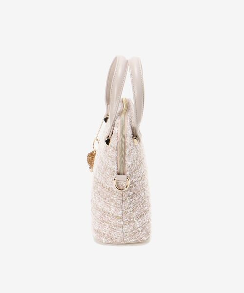 MAJESTIC LEGON（マジェスティックレゴン）の「上品クラシックバッグ（ショルダーバッグ・レディース・ブラック/ブラック系その他/ピンク系その他2・FREE）」の5枚目の写真