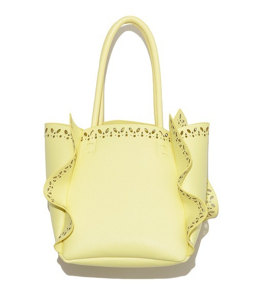 CELFORD（セルフォード）の「レーザーカットハンドバッグ（ショルダーバッグ・レディース・ブラック/イエロー/ピンクベージュ・FREE）」の13枚目の写真