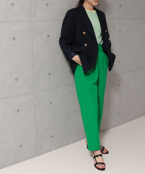 fredy emue(フレディエミュ)の「シーズンレステーパードパンツ(その他パンツ・レディース・ブラック/ブラウン/グリーン/オレンジ・36/38)」の16枚目の写真