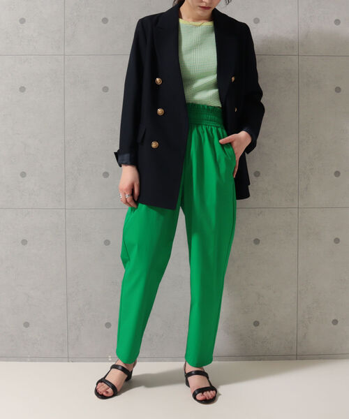 fredy emue(フレディエミュ)の「シーズンレステーパードパンツ(その他パンツ・レディース・ブラック/ブラウン/グリーン/オレンジ・36/38)」の17枚目の写真