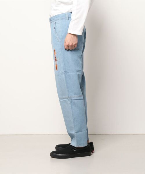 チャイハネ（チャイハネ）の「【チャイハネ】オルカジ刺繍MEN'Sデニムパンツ（デニムパンツ・メンズ・ライトブルー/ダークブルー・FREE）」の8枚目の写真