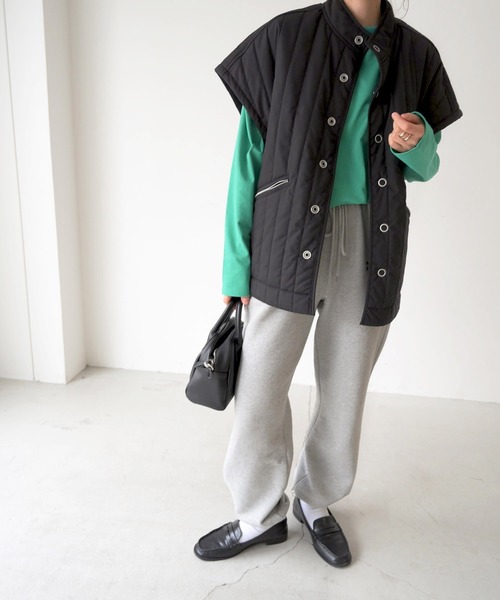 CANAL JEAN(キャナルジーン)の「RED CHOP WORKS(レッドチョップワークス) 太リブロングTシャツ(Tシャツ/カットソー・レディース・ホワイト/イエロー/ブルー/グリーン・38)」の13枚目の写真
