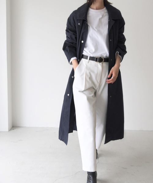CANAL JEAN(キャナルジーン)の「RED CHOP WORKS(レッドチョップワークス) 太リブロングTシャツ(Tシャツ/カットソー・レディース・ホワイト/イエロー/ブルー/グリーン・38)」の10枚目の写真