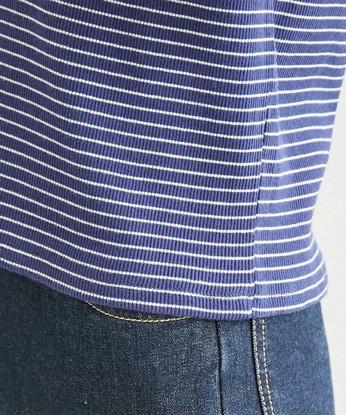 ROPE' PICNIC（ロペピクニック）の「袖ギャザートップス（Tシャツ/カットソー・レディース・ブルー系その他/ホワイト系その他5/オフホワイト/ホワイト・38）」の18枚目の写真