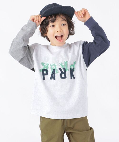 THE PARK SHOP（ザパークショップ）の「【SHIPS KIDS別注】THE PARK SHOP:RANDAM PARK TEE(105～145cm)（Tシャツ/カットソー・キッズ・その他/その他6・105/115/125/135/S/145）」の2枚目の写真