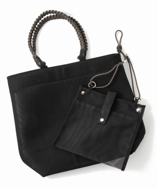 CONTROL FREAK / CTFK(コントロールフリーク)の「CONTROL FREAK(コントロールフリーク)マルチショルダートートバッグ(トートバッグ・レディース・ブラック/アイボリー・FREE)」の5枚目の写真