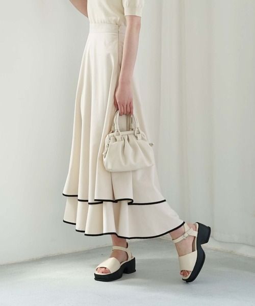 archives(アルシーヴ)の「チャンキーサンダル(サンダル・レディース・ブラック/アイボリー/ミント・MEDIUM/LARGE)」の18枚目の写真