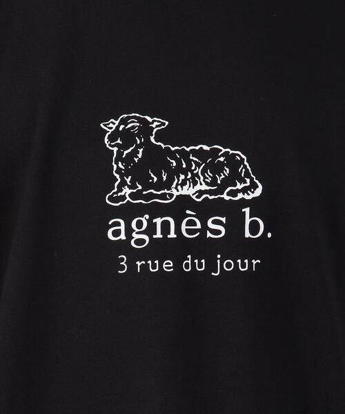 agnes b.(アニエスベー)の「SDE7 TS Rue du Jour Tシャツ(Tシャツ/カットソー・メンズ・ブラック・3)」の5枚目の写真
