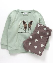 BREEZE（ブリーズ）の「Boy's ブルドッグ柄パジャマ（ルームウェア/パジャマ・キッズ）」