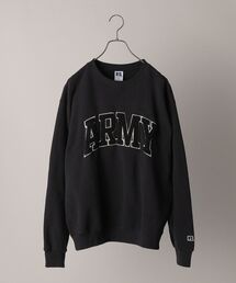 【WEB限定/SHIPS別注】RUSSELL ATHLETIC: カレッジ サガラ刺繍 スウェット