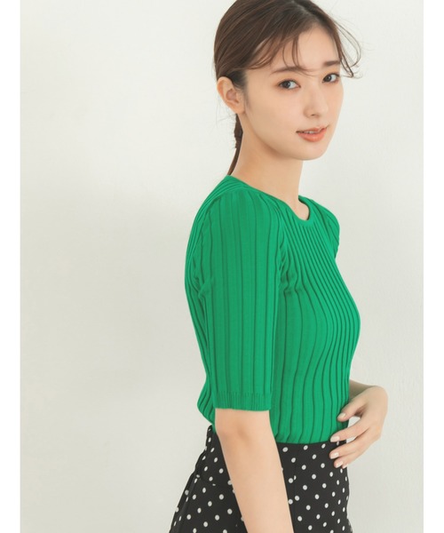 fifth（フィフス）の「ドット柄フレアロングスカート（スカート・レディース・ホワイト/ブラック・M）」の16枚目の写真