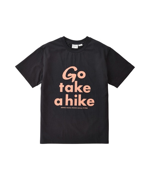 Gramicci(グラミチ)の「【GRAMICCI / グラミチ】TAKE A HIKE TEE テイクアハイクTシャツ(Tシャツ/カットソー・メンズ・ネイビー/パープル系その他/ホワイト/ブラック・M/S/XXL/L/XL)」の1枚目の写真