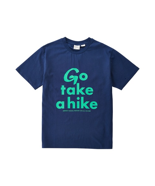 Gramicci(グラミチ)の「【GRAMICCI / グラミチ】TAKE A HIKE TEE テイクアハイクTシャツ(Tシャツ/カットソー・メンズ・ネイビー/パープル系その他/ホワイト/ブラック・M/S/XXL/L/XL)」の15枚目の写真