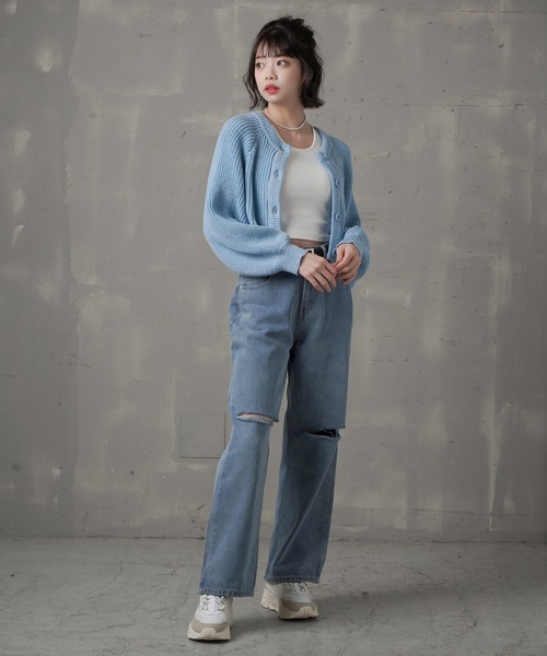 SPINNS（スピンズ）の「【一枚で着れるカップ付き】リブアメスリタンク（タンクトップ・レディース・ホワイト/ブラック/サックスブルー/グリーン/オートミール/ブラウン/ネイビー/オレンジ/レッド/ピンク/アイボリー/ピンク系その他/グリーン系その他/ブルー・ONESIZE/XS/M/S）」の20枚目の写真