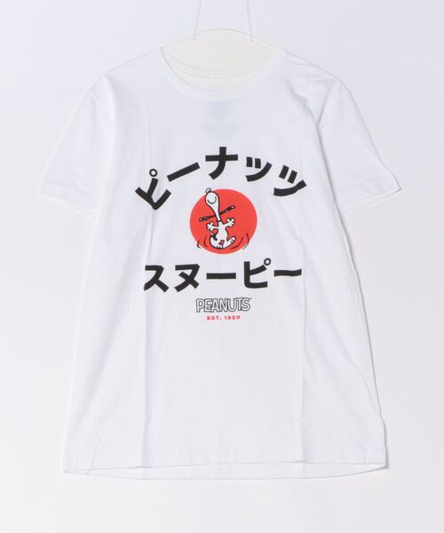 tone(トーン)の「PEANUTS SHORT SLEEVE TEE(UN)(Tシャツ/カットソー・メンズ・その他4/その他1・MEDIUM/X-LARGE/LARGE)」の1枚目の写真