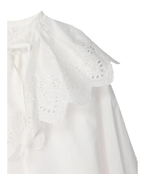 AMERICAN HOLIC（アメリカンホリック）の「【SET】 デタッチャブルカラー+スタンドシャツ（付け襟・レディース・オフホワイト・M/L）」の14枚目の写真