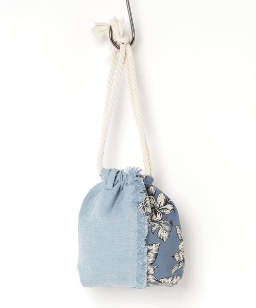 FUNALIVE（ファンアライブ）の「【dignity closet】デニムフリンジミニバッグ/Denim Fringe Bag（ショルダーバッグ・メンズ・ライトブルー/ブルー・FREE）」の7枚目の写真