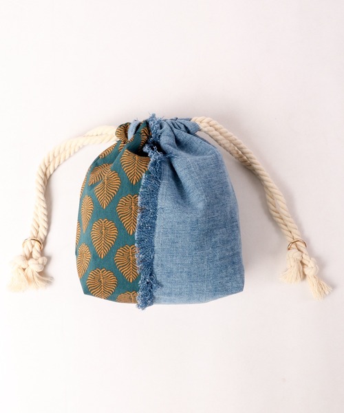 FUNALIVE（ファンアライブ）の「【dignity closet】デニムフリンジミニバッグ/Denim Fringe Bag（ショルダーバッグ・メンズ・ライトブルー/ブルー・FREE）」の14枚目の写真