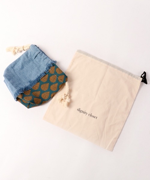 FUNALIVE（ファンアライブ）の「【dignity closet】デニムフリンジミニバッグ/Denim Fringe Bag（ショルダーバッグ・メンズ・ライトブルー/ブルー・FREE）」の19枚目の写真