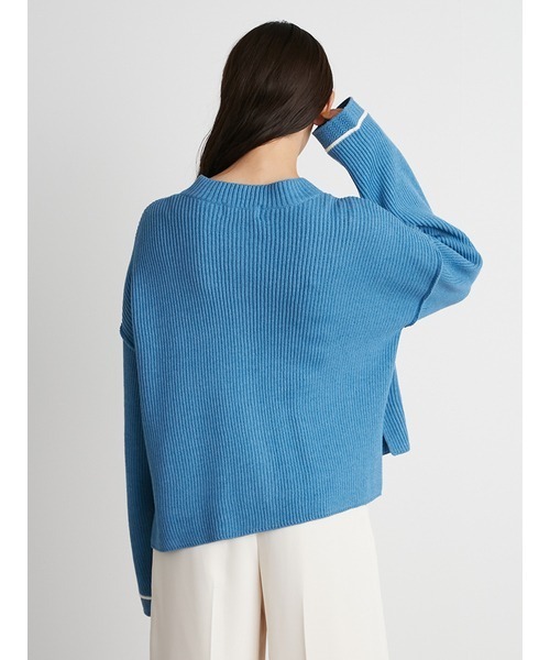 LILY BROWN（リリーブラウン）の「刺繍ニットカーディガン