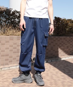 セール】*【Tibi/ティビ】 SHINY NYLON カーゴパンツ（カーゴパンツ