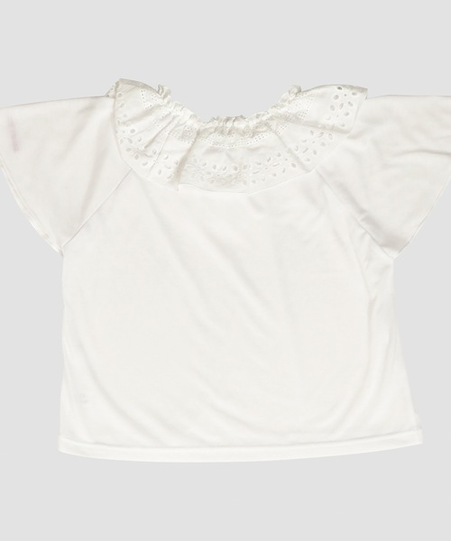 BENETTON (UNITED COLORS OF BENETTON)（ベネトンユナイテッドカラーズオブベネトン）の「【BENETTON:ベネトン】キッズカバーアップ付水着３点セット（水着・キッズ・ホワイト/ミント・120/140）」の10枚目の写真