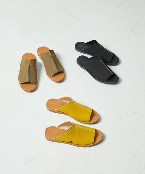 FREAK'S STORE(フリークスストア)の「▽【WEB限定】センターシムフラットサンダル(サンダル・レディース・イエロー/ブラウン/ブラック/ベージュ・23.5cm/24.5cm/23.0cm/24.0cm)」の8枚目の写真