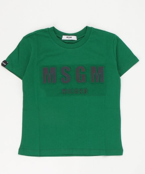 MSGM（エムエスジーエム）の「MSGM(エムエスジーエム)Kids & Junior プリント半袖Tシャツ（Tシャツ/カットソー・キッズ・ホワイト/ネイビー/レッド/グリーン・8Y/10Y/4Y/12Y/6Y）」の3枚目の写真