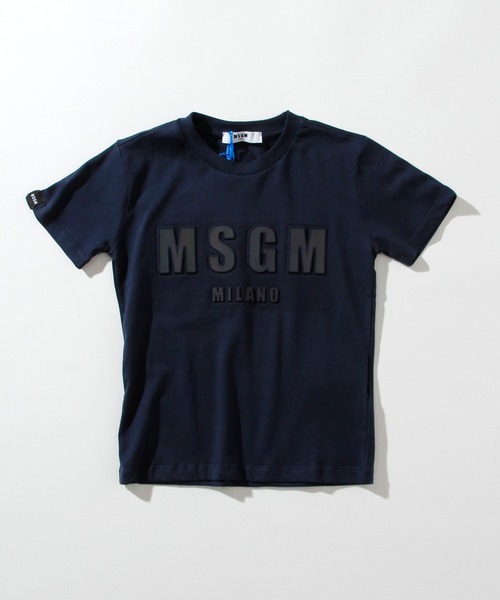 MSGM（エムエスジーエム）の「MSGM(エムエスジーエム)Kids & Junior プリント半袖Tシャツ（Tシャツ/カットソー・キッズ・ホワイト/ネイビー/レッド/グリーン・8Y/10Y/4Y/12Y/6Y）」の4枚目の写真