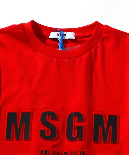 MSGM（エムエスジーエム）の「MSGM(エムエスジーエム)Kids & Junior プリント半袖Tシャツ（Tシャツ/カットソー・キッズ・ホワイト/ネイビー/レッド/グリーン・8Y/10Y/4Y/12Y/6Y）」の16枚目の写真