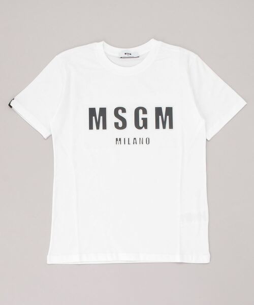 MSGM（エムエスジーエム）の「MSGM(エムエスジーエム)Kids & Junior プリント半袖Tシャツ（Tシャツ/カットソー・キッズ・ホワイト/ネイビー/レッド/グリーン・8Y/10Y/4Y/12Y/6Y）」の19枚目の写真