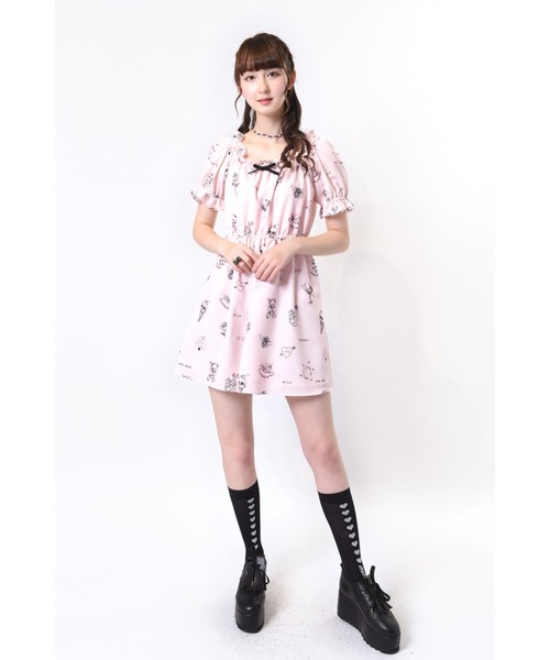 MILK（ミルク）の「ハートシームハイソックス（ソックス/靴下・レディース・A/B・FREE）」の9枚目の写真