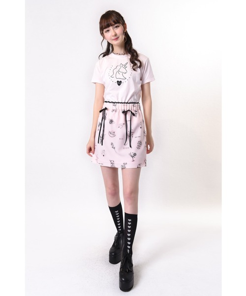 MILK（ミルク）の「ハートシームハイソックス（ソックス/靴下・レディース・A/B・FREE）」の7枚目の写真