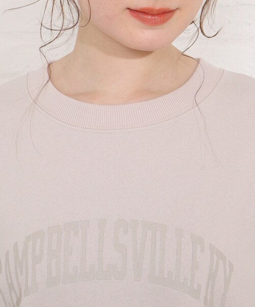 SHOO・LA・RUE（シューラルー）の「◆レイヤード風裏毛ベストプルオーバー（Tシャツ/カットソー・レディース・ブラック系4/ベージュ系その他7/サックスブルー系4・02/03/04）」の19枚目の写真