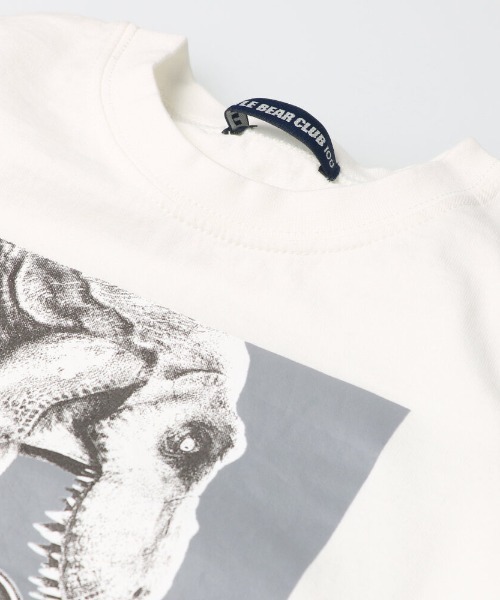 LITTLE BEAR CLUB（リトルベアクラブ）の「天竺ジュラシックワールドプリントＴ（Tシャツ/カットソー・キッズ・ホワイト/ブラック・120/90/100/130/110）」の7枚目の写真
