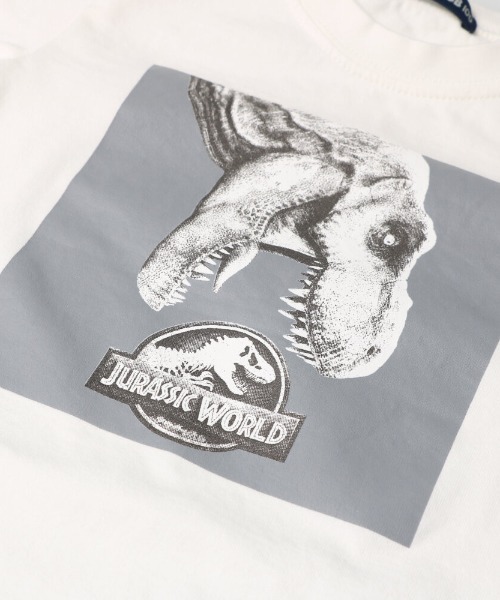LITTLE BEAR CLUB（リトルベアクラブ）の「天竺ジュラシックワールドプリントＴ（Tシャツ/カットソー・キッズ・ホワイト/ブラック・120/90/100/130/110）」の5枚目の写真