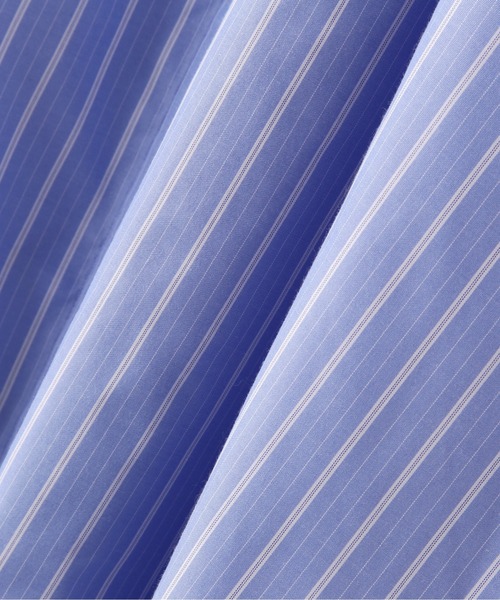 N.(N. Natural Beauty Basic)(エヌエヌナチュラルビューティーベーシック)の「【WEB限定】◆バンドカラーストライプワンピース(ワンピース・レディース・ネイビー/ブルー・MEDIUM)」の8枚目の写真